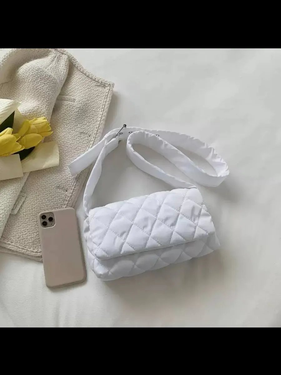 Мини-сумка AMMA Brand экокожа белый купить,NaN