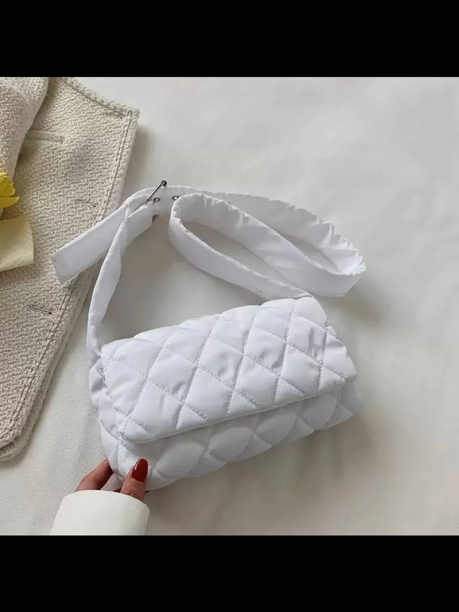 Мини-сумка AMMA Brand экокожа белый купить,NaN