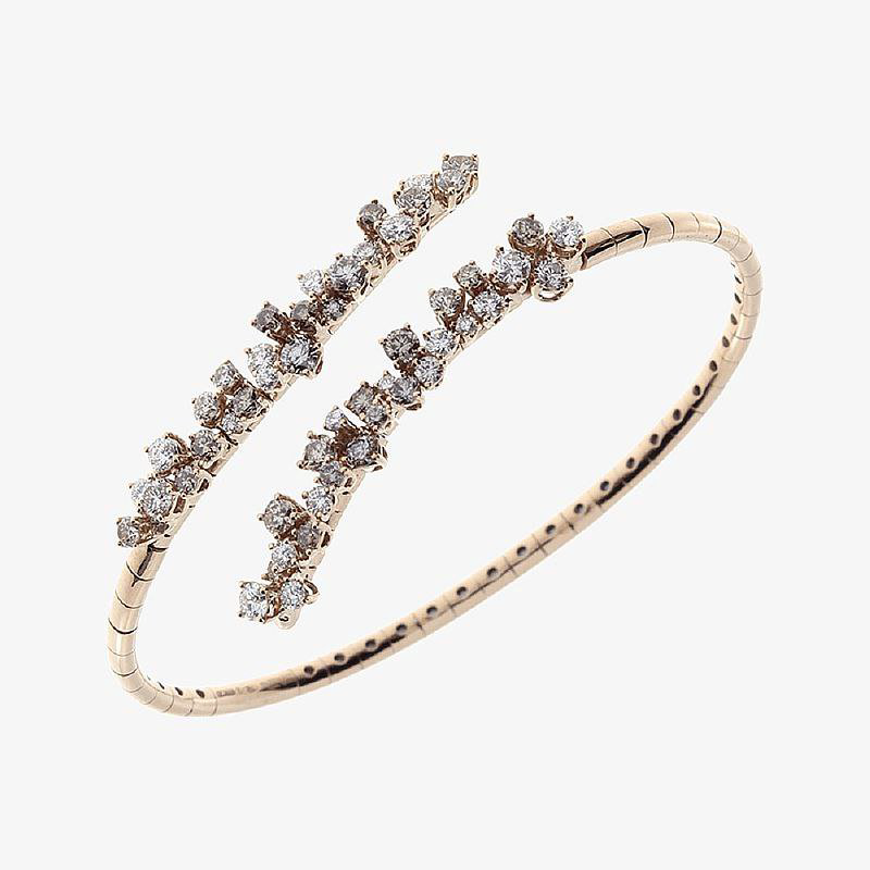 Браслет Damiani Mimosa Flexi 16660 18см 2,25крт купить,NaN