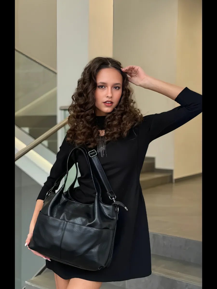 Сумка тоут beauty bags экокожа черный купить,NaN