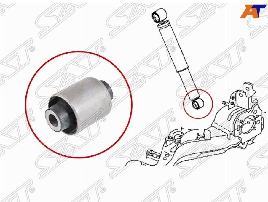 SAT сайлентблок STE6210JD04AB1 купить,1779