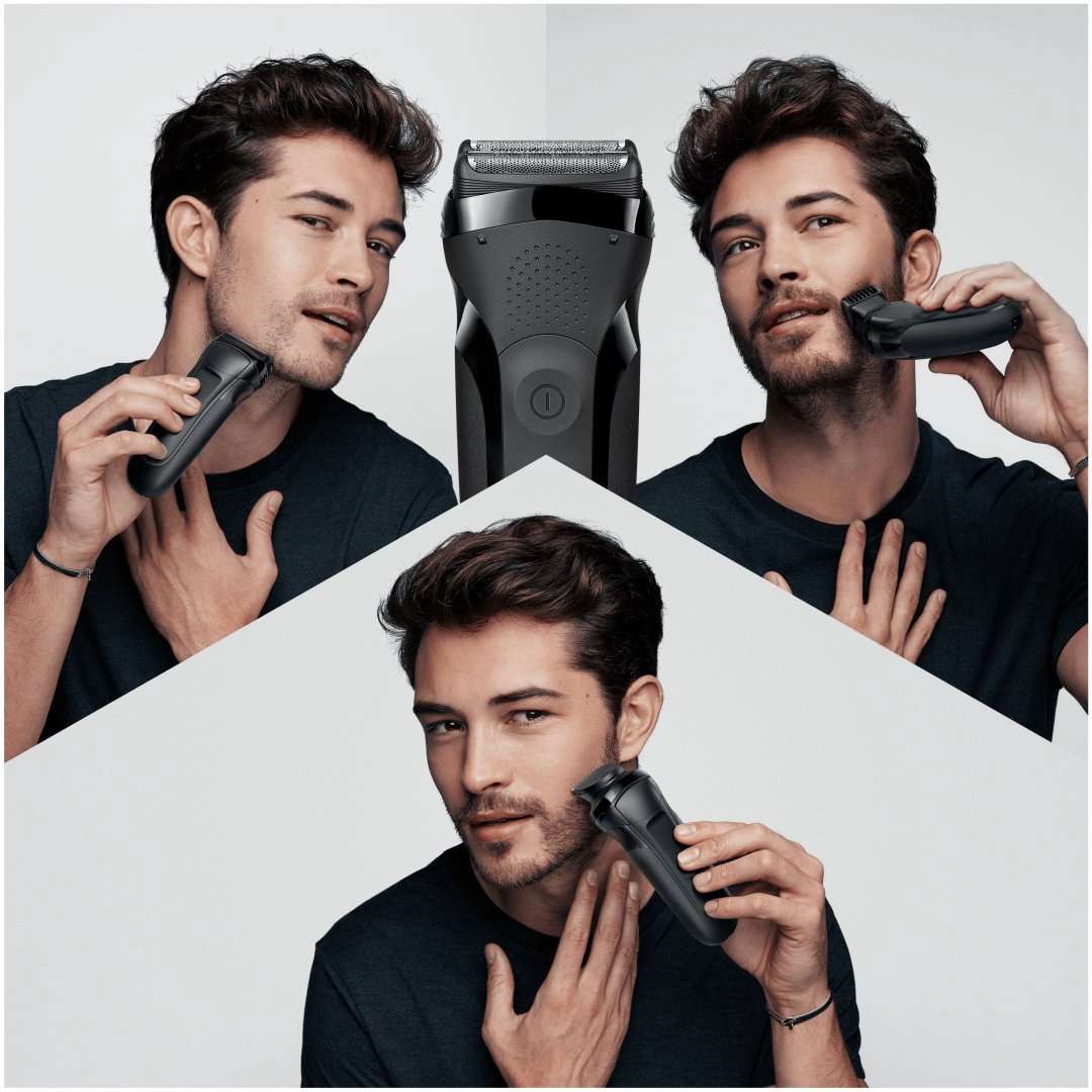 Электробритва Braun Series 3 300BT сеточная от аккумулятора купить,NaN