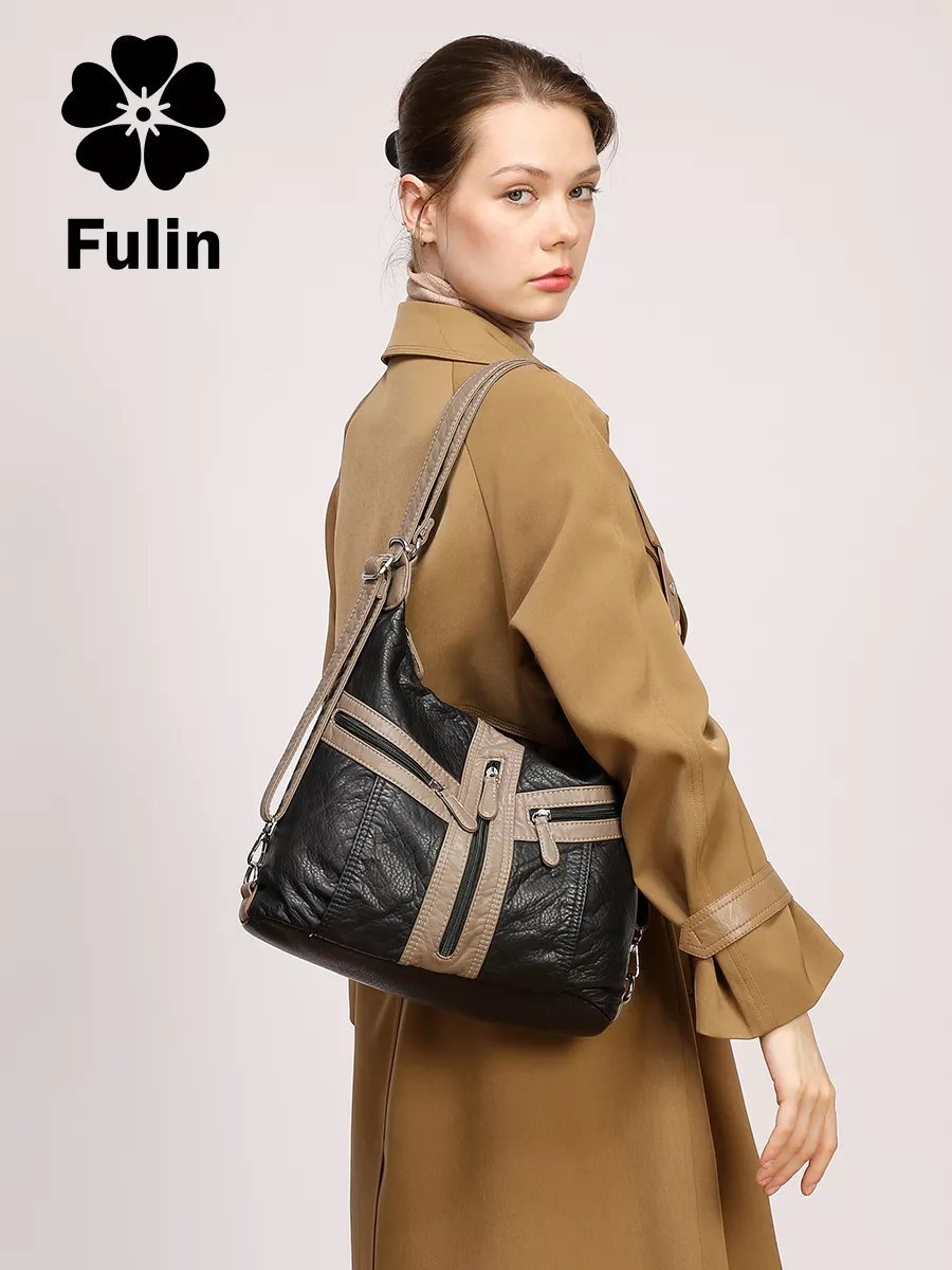 Сумка кросс-боди FULIN натуральная кожа зеленый купить,NaN