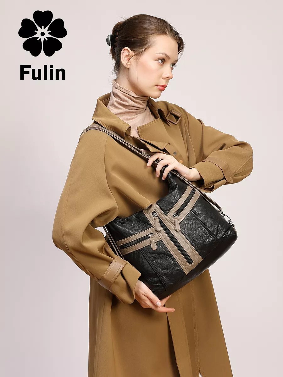 Сумка кросс-боди FULIN натуральная кожа зеленый купить,NaN