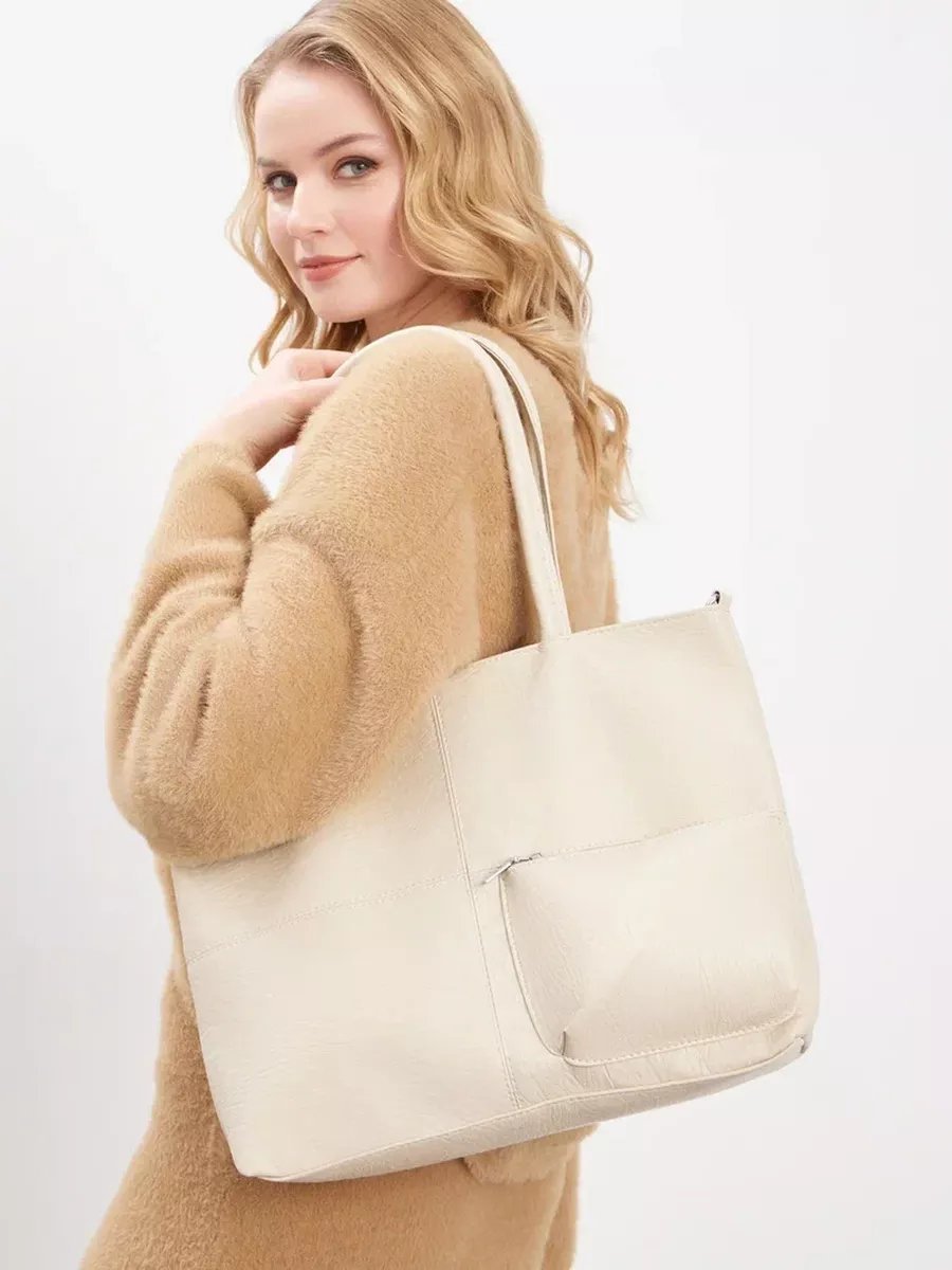Сумка шоппер ForMe Style экокожа белый купить,NaN