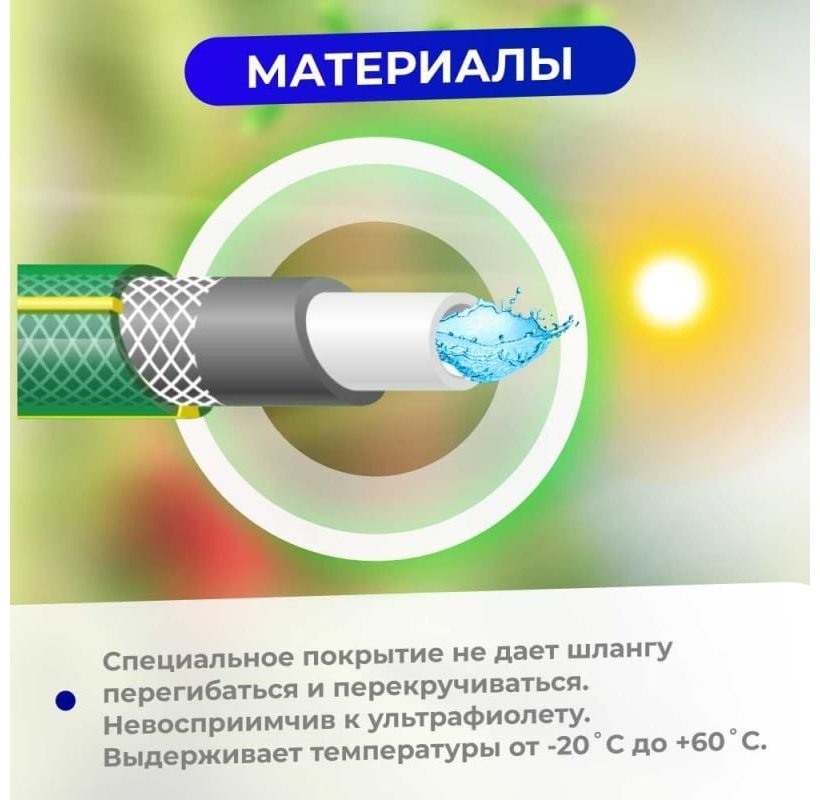 Шланг для полива Startul 25 м, 25 мм - ForteMarket Шланг для полива Startul 25 м, 25 мм купить,0