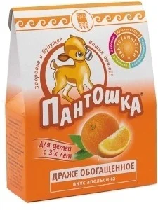 ЮГ Пантошка драже 80гр купить,NaN