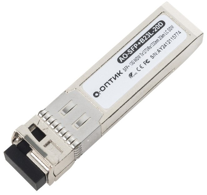 Трансивер А-Оптик AO-SFP&#43;B23L-20D