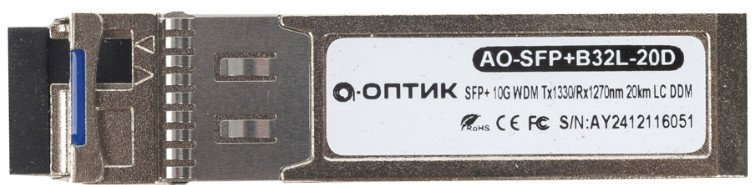 Трансивер А-Оптик AO-SFPB32L-20D купить,NaN