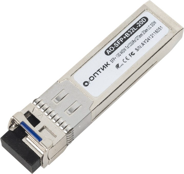 Трансивер А-Оптик AO-SFP+B32L-3D купить,NaN