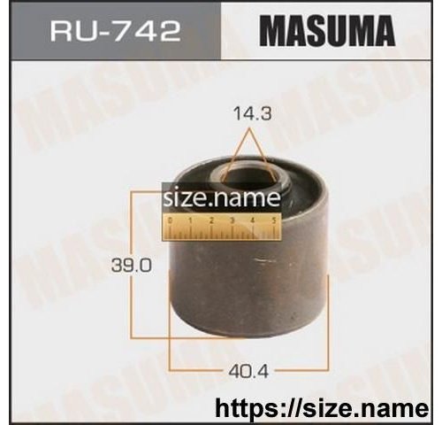 MASUMA сайлентблок RU742 купить,6114