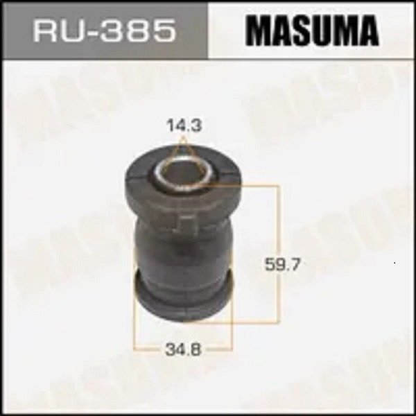 MASUMA сайлентблок рычага подвески RU385 купить,3395