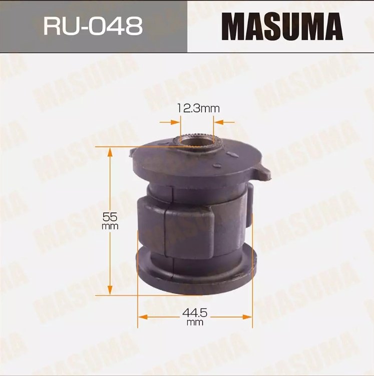 MASUMA сайлентблок рычага подвески RU-048 купить,3939