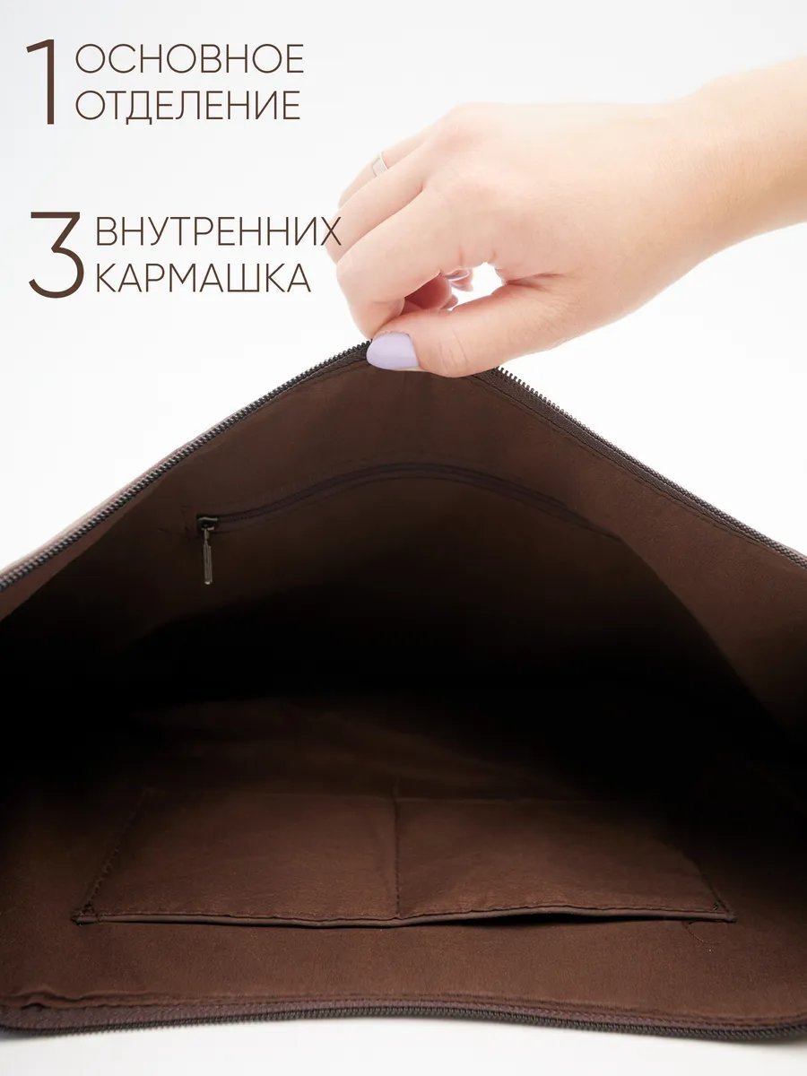 Сумка кросс-боди PYARI экокожа коричневый купить,NaN