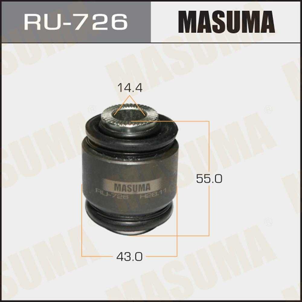 MASUMA сайлентблок рычага подвески RU-726 купить,8954