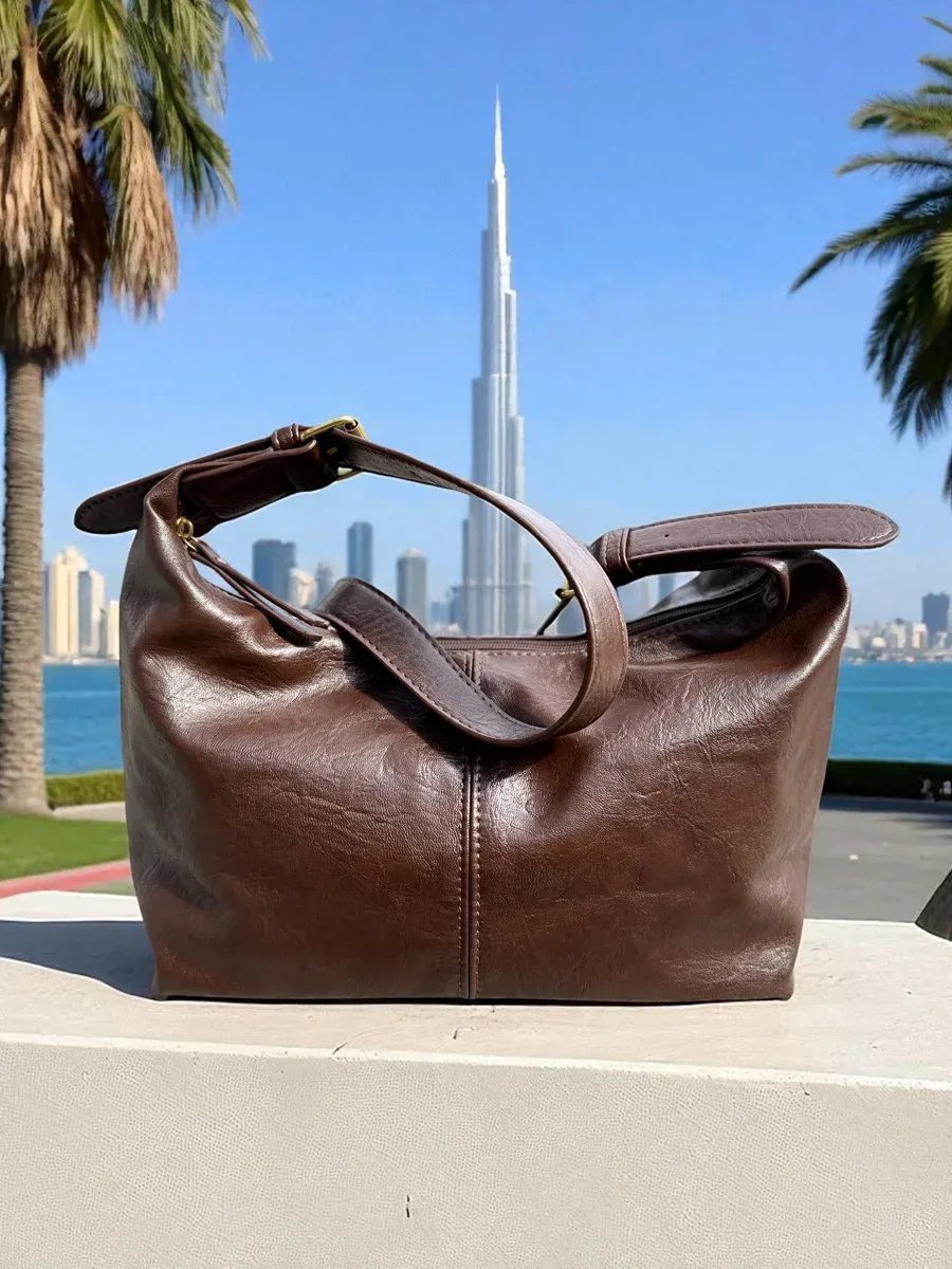 Сумка багет Trend Avenue экокожа коричневый купить,NaN