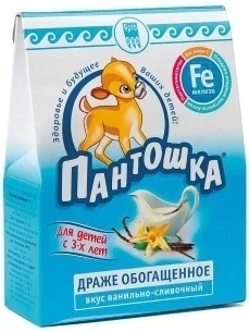 ЮГ БАД Пантошка-Fe леденцы 80гр купить,4999