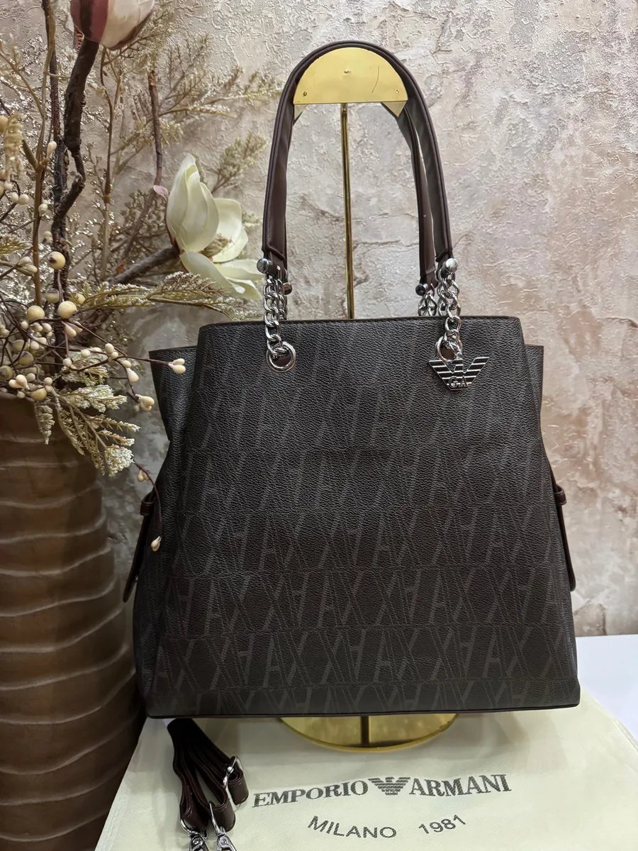 Сумка тоут Bytik Shop экокожа коричневый купить,NaN