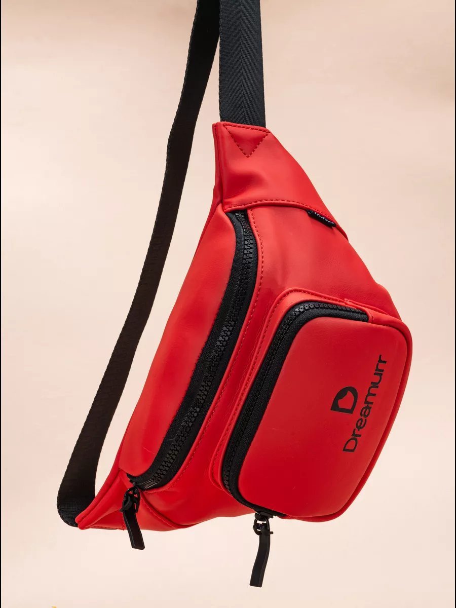 Сумка кросс-боди Dreamurr bags&accessories текстиль красный купить,NaN