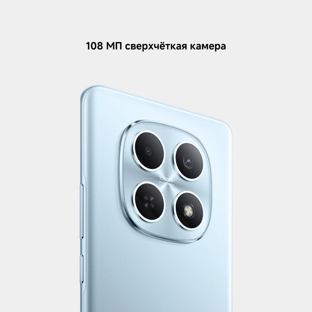 Смартфон Xiaomi Redmi Note 15 4G NFC 8/256GB голубой + подарок купить,NaN