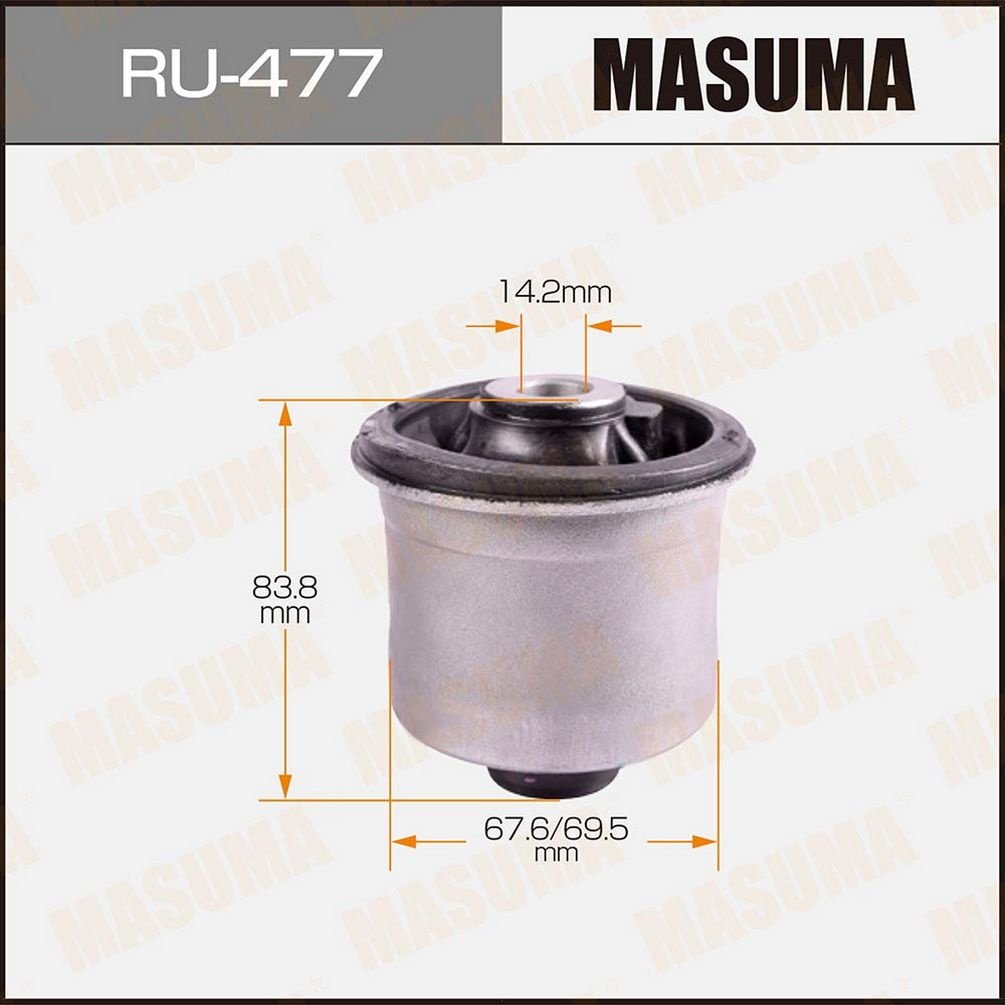MASUMA сайлентблок балки RU477 купить,10320