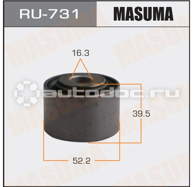 MASUMA сайлентблок RU731 купить,9499