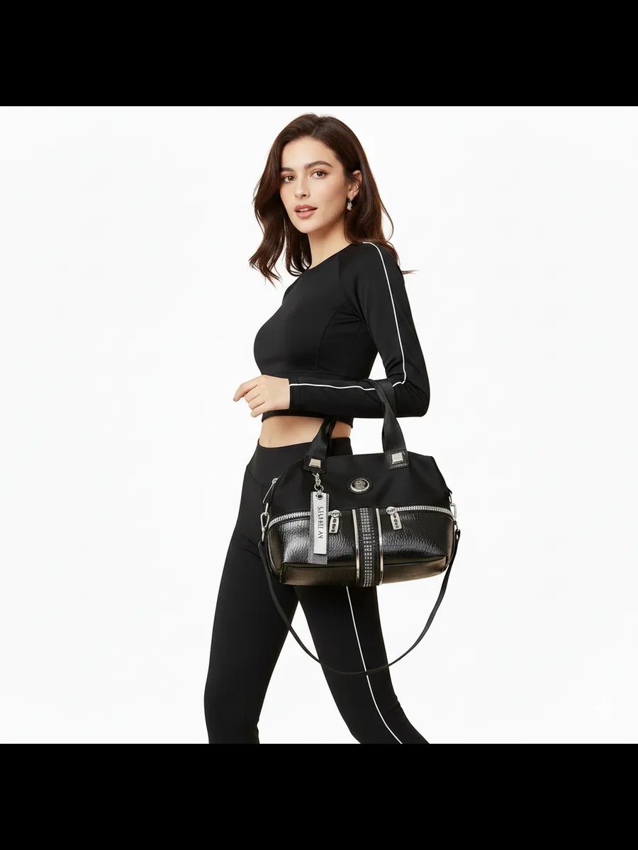 Сумка кросс-боди A&U BAGS искусственная кожа черный купить,NaN