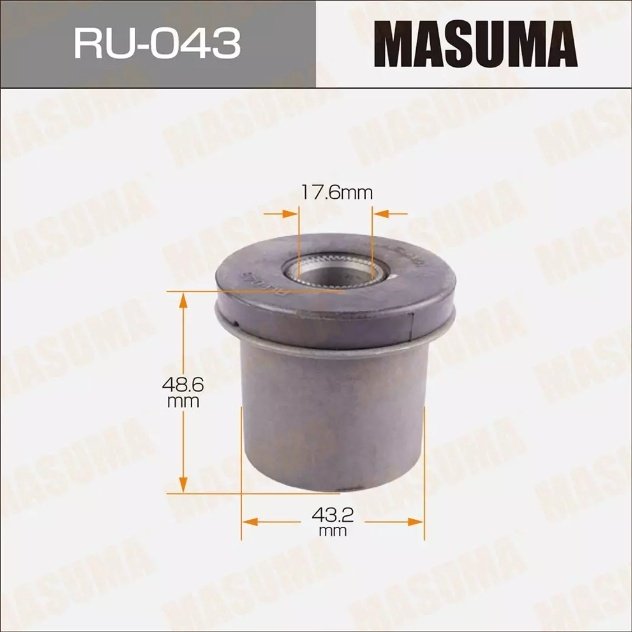 MASUMA сайлентблок рычага подвески RU043 купить,4459