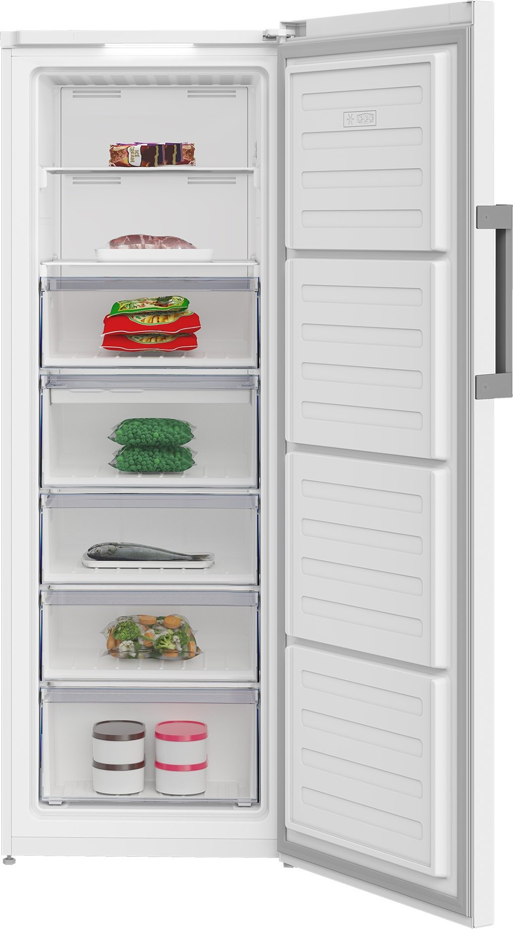 Морозильник BEKO B3RFNK292W 293 л белый - ForteMarket Морозильник BEKO B3RFNK292W 293 л белый купить,0