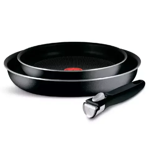 Набор сковородок Tefal 04131820 24/28 см Black