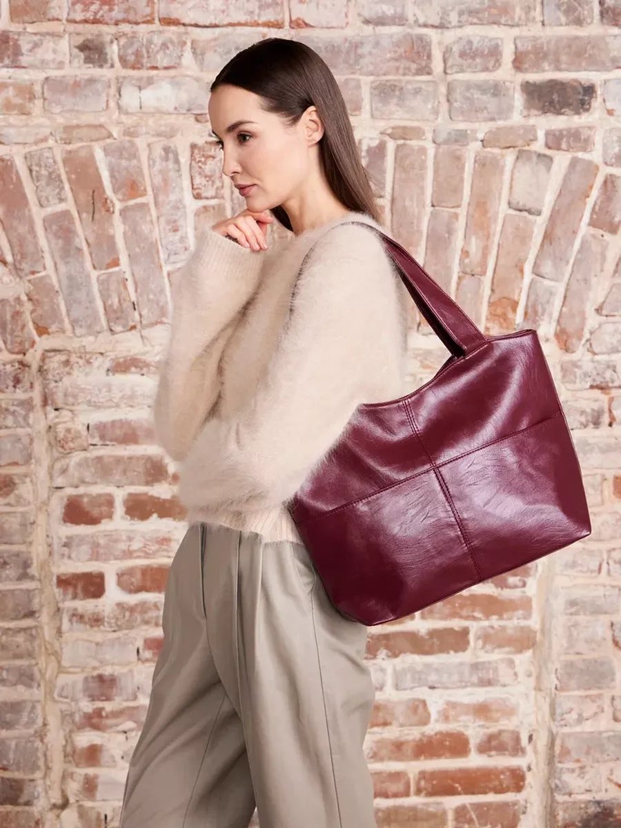 Сумка шоппер ForMe Style экокожа красный