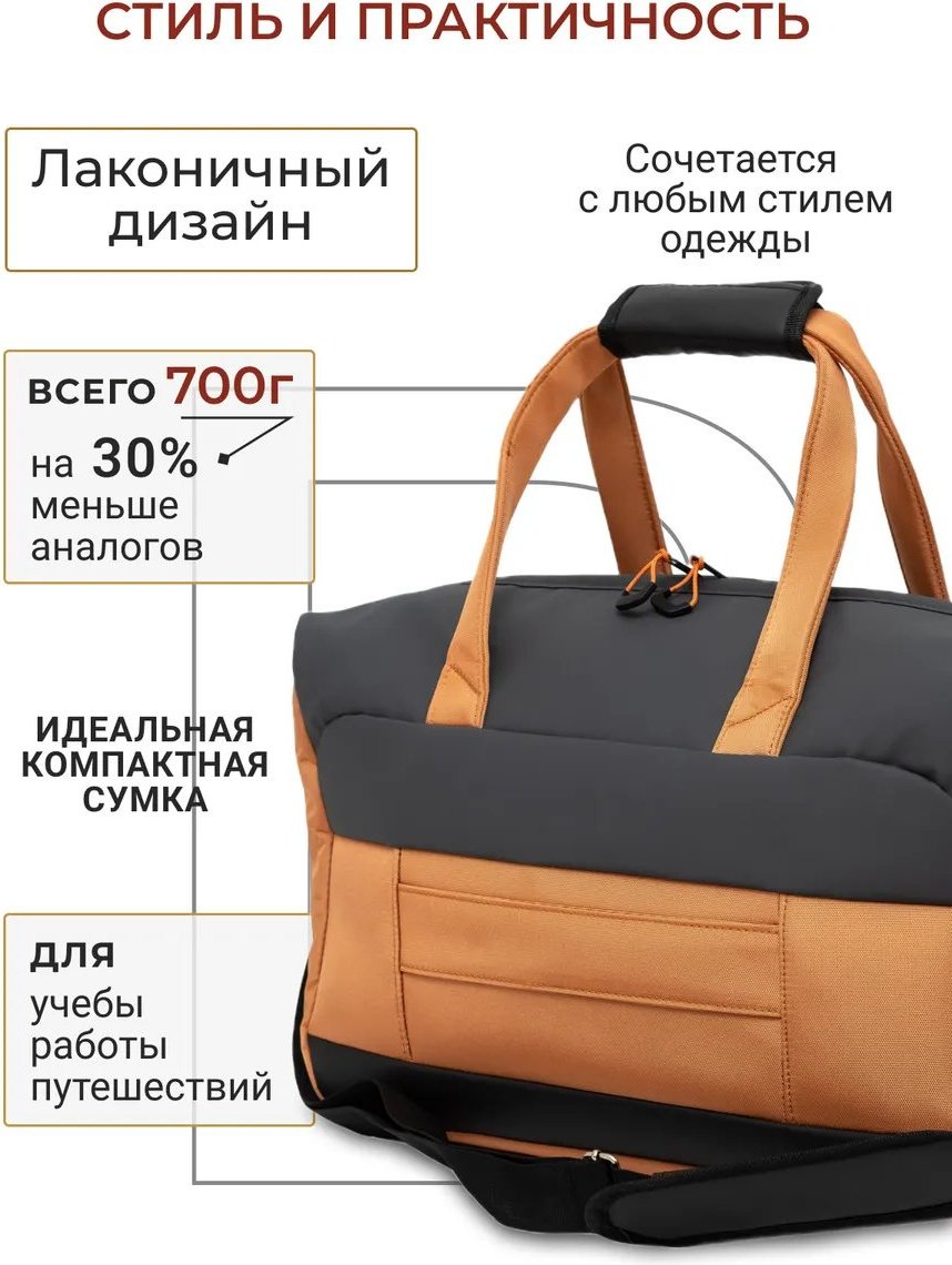 Мини-сумка BAUDET нейлон серый купить,NaN
