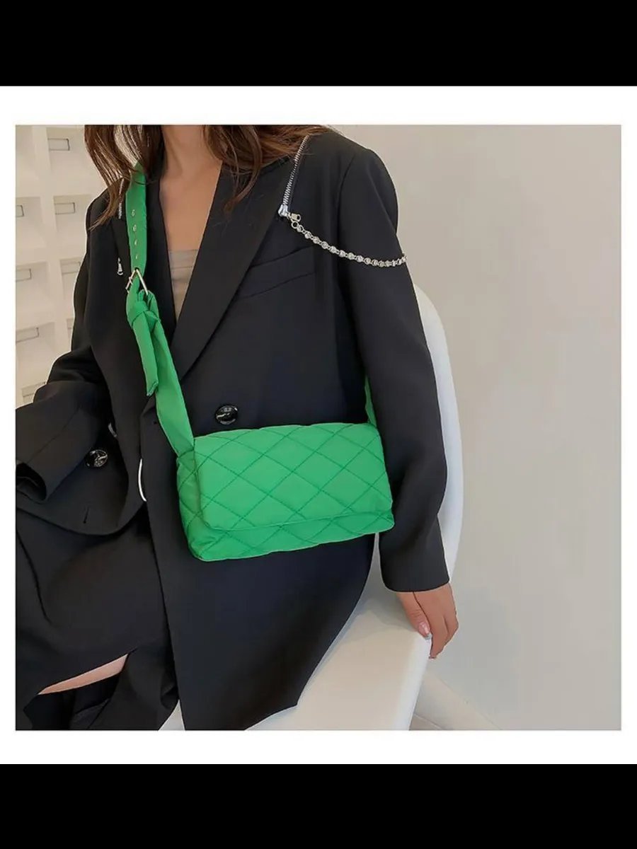 Мини-сумка AMMA Brand экокожа зеленый купить,NaN
