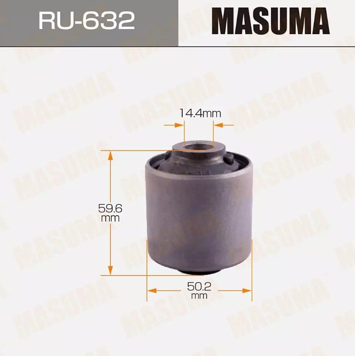 MASUMA сайлентблок рычага подвески RU-632