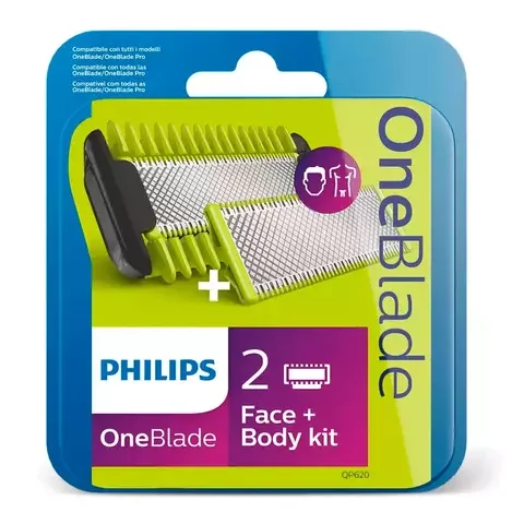 Сменные лезвия Philips Oneblade QP620/50 Green - ForteMarket Сменные лезвия Philips Oneblade QP620/50 Green купить,0