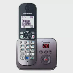 Радиотелефон Panasonic KX-TG 6821RUM Silver