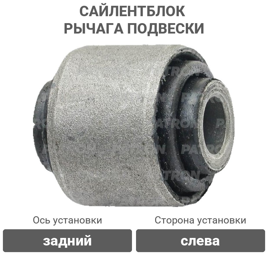 PATRON сайлентблок рычага подвески PSE1188 купить,2296