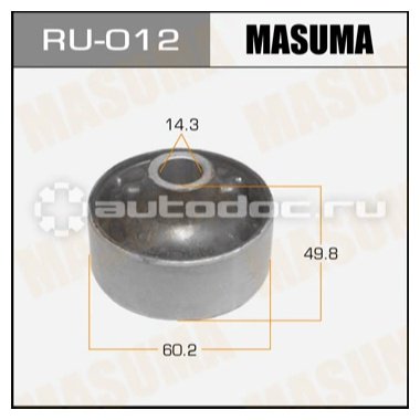 MASUMA сайлентблок рычага подвески RU012 купить,4005
