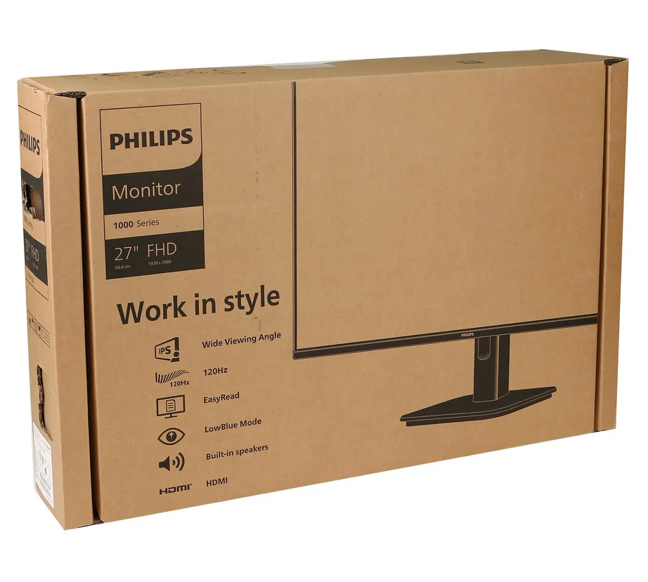 Монитор 27" Philips 27E1N1100A/01 120Hz Black