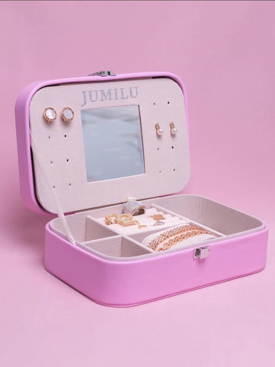 Мини-сумка Jumilu экокожа розовый купить,NaN