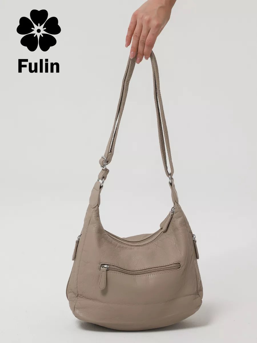 Мини-сумка FULIN экокожа зеленый купить,NaN