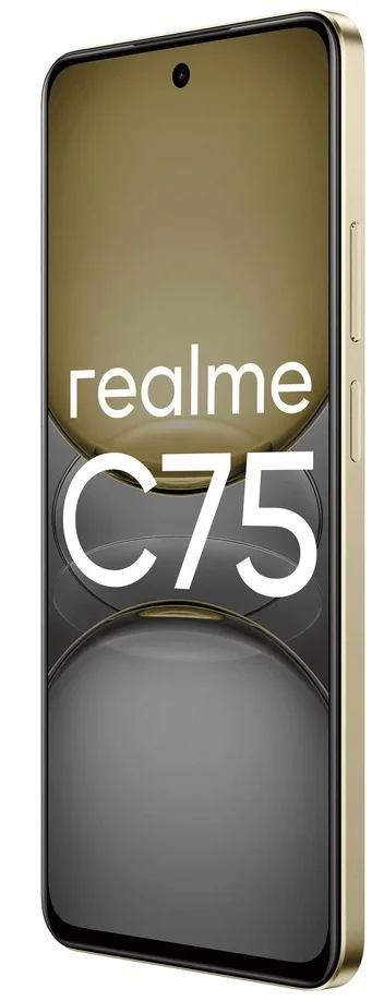 Смартфон Realme С75 8 ГБ/128 ГБ золотистый + подарок