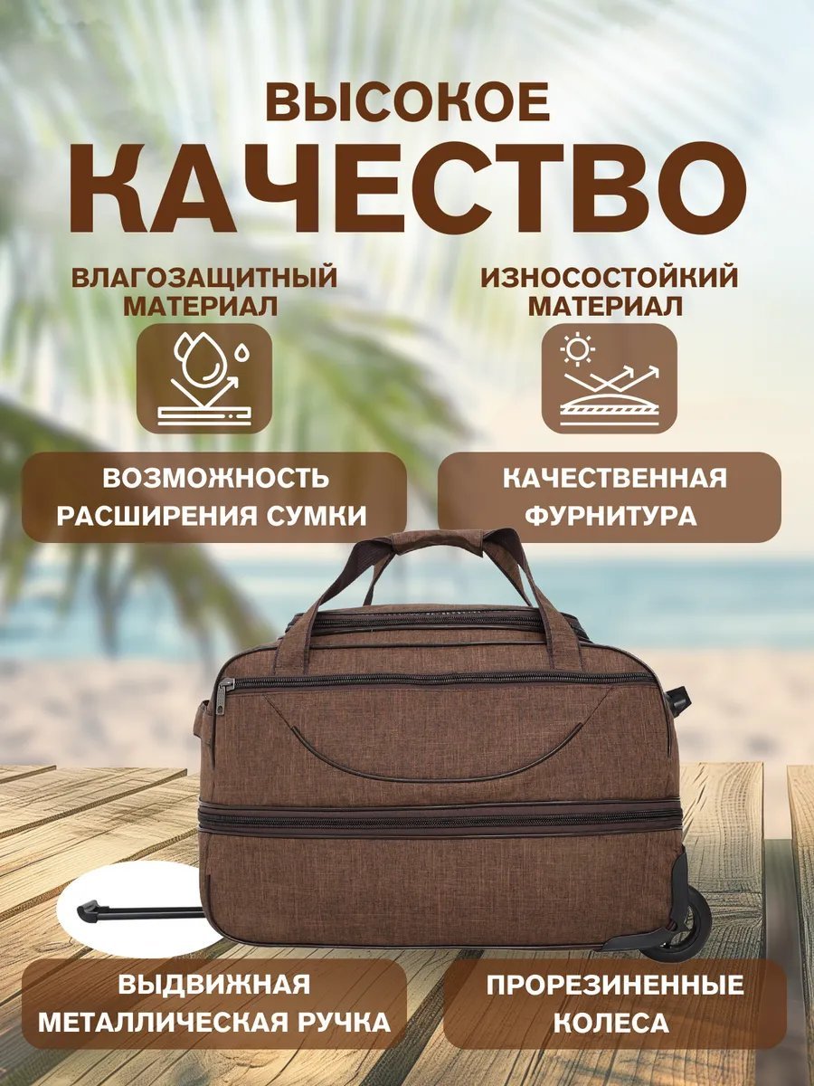 Мини-сумка BUTACANTLOR полиэстер коричневый купить,NaN