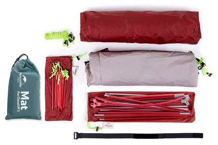 Палатка Naturehike 6927595730591 кемпинговая количество мест: 3 хаки