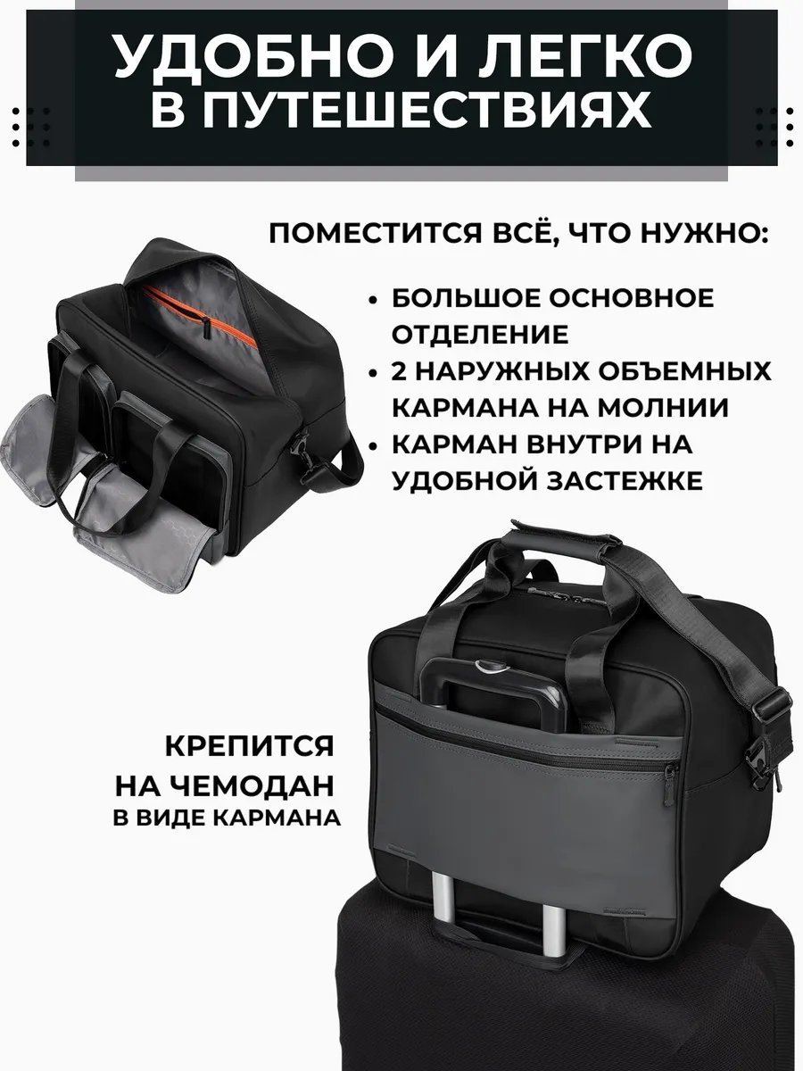 Мини-сумка SAMSONLIGHT полиэстер черный купить,NaN