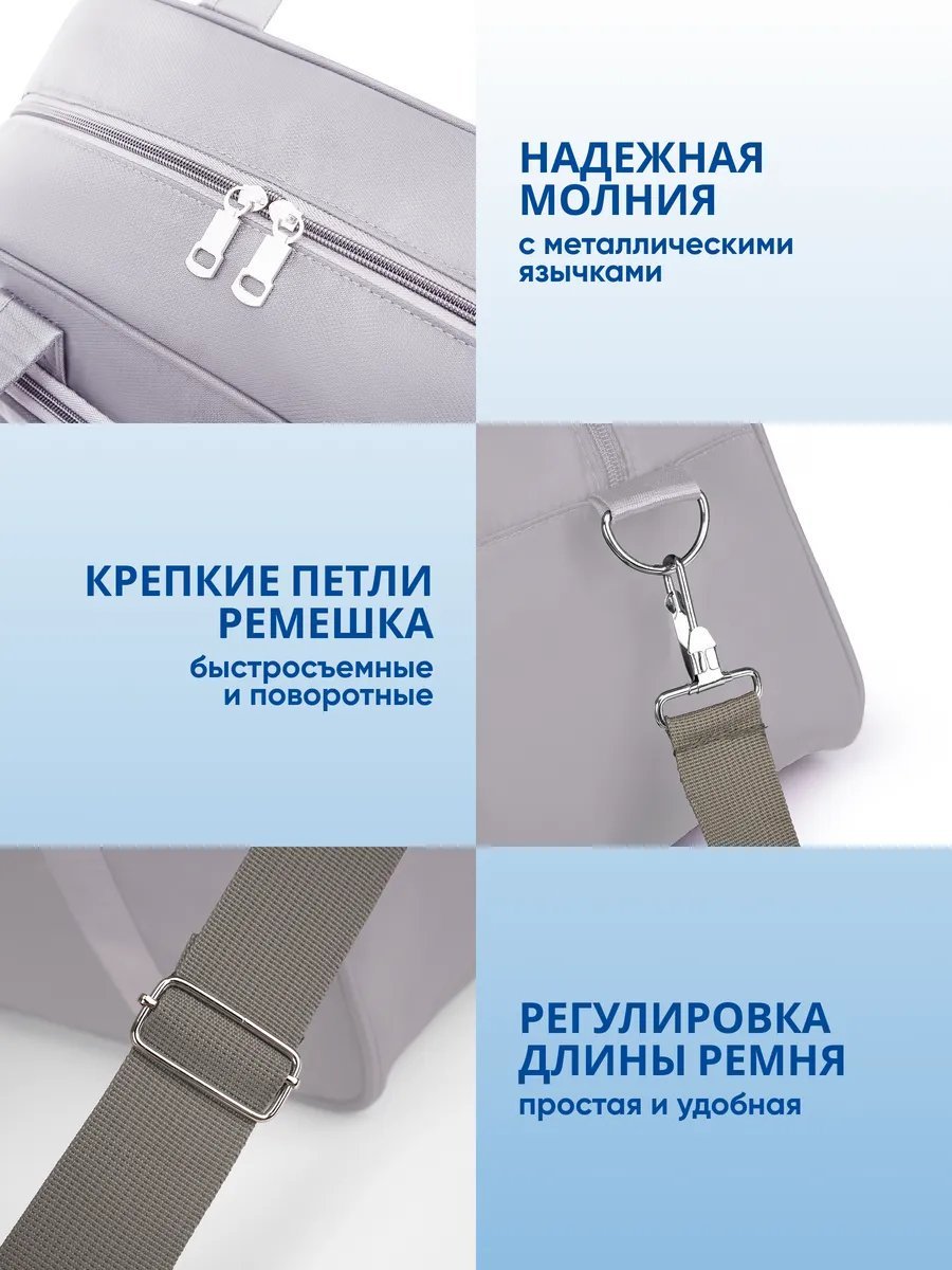 Мини-сумка JOURNEY полиэстер бежевый купить,NaN