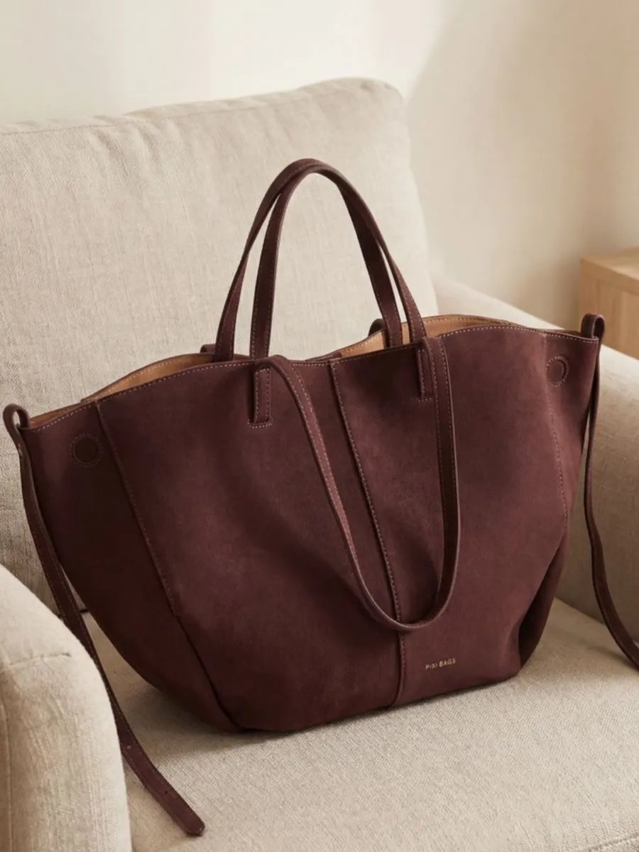 Сумка тоут PIXI BAGS экокожа коричневый купить,NaN