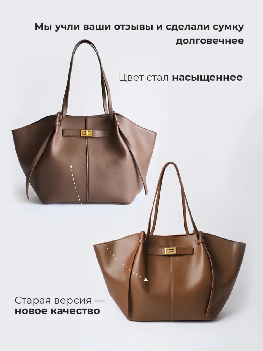 Сумка шоппер MY FASHION STYLE экокожа коричневый купить,NaN