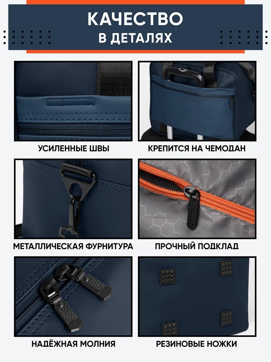 Мини-сумка SAMSONLIGHT полиэстер синий купить,NaN
