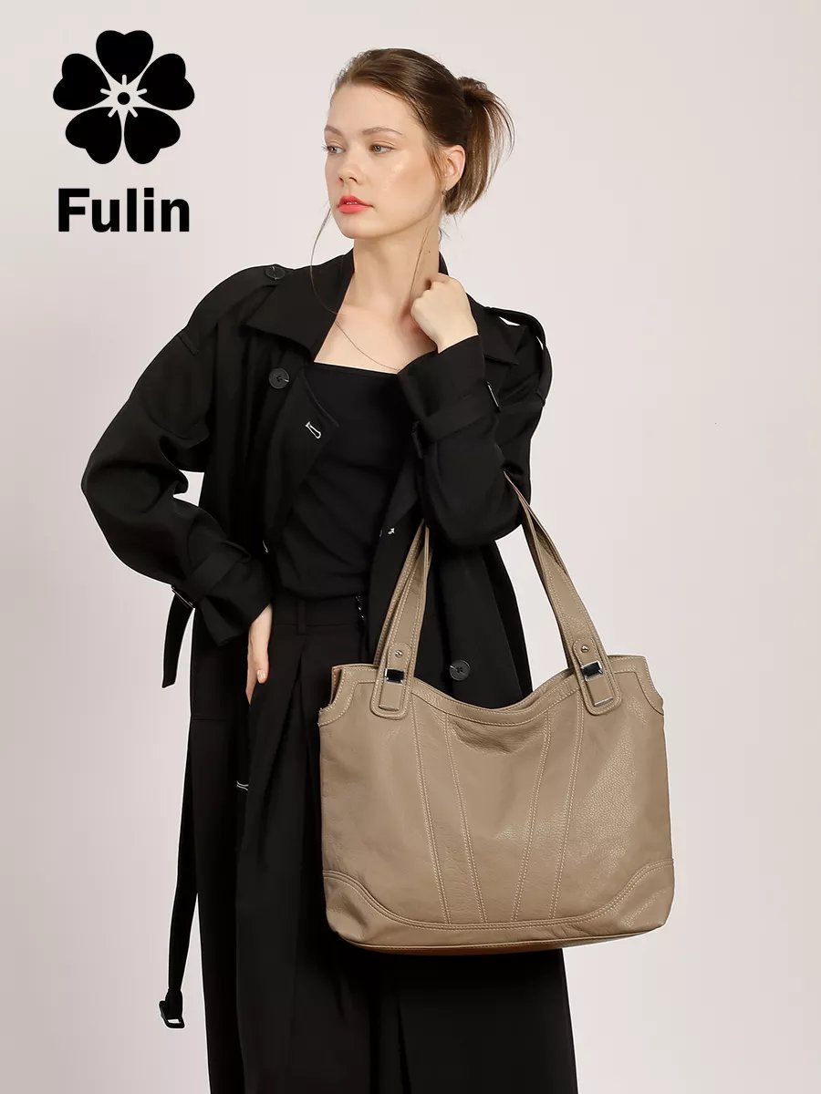 Сумка шоппер FULIN экокожа зеленый купить,NaN